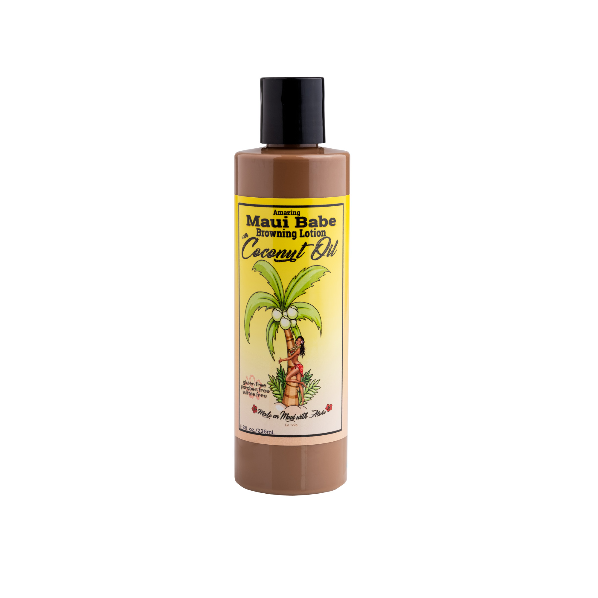 BROWNING LOTION WITH COCONUT OIL (8OZ)